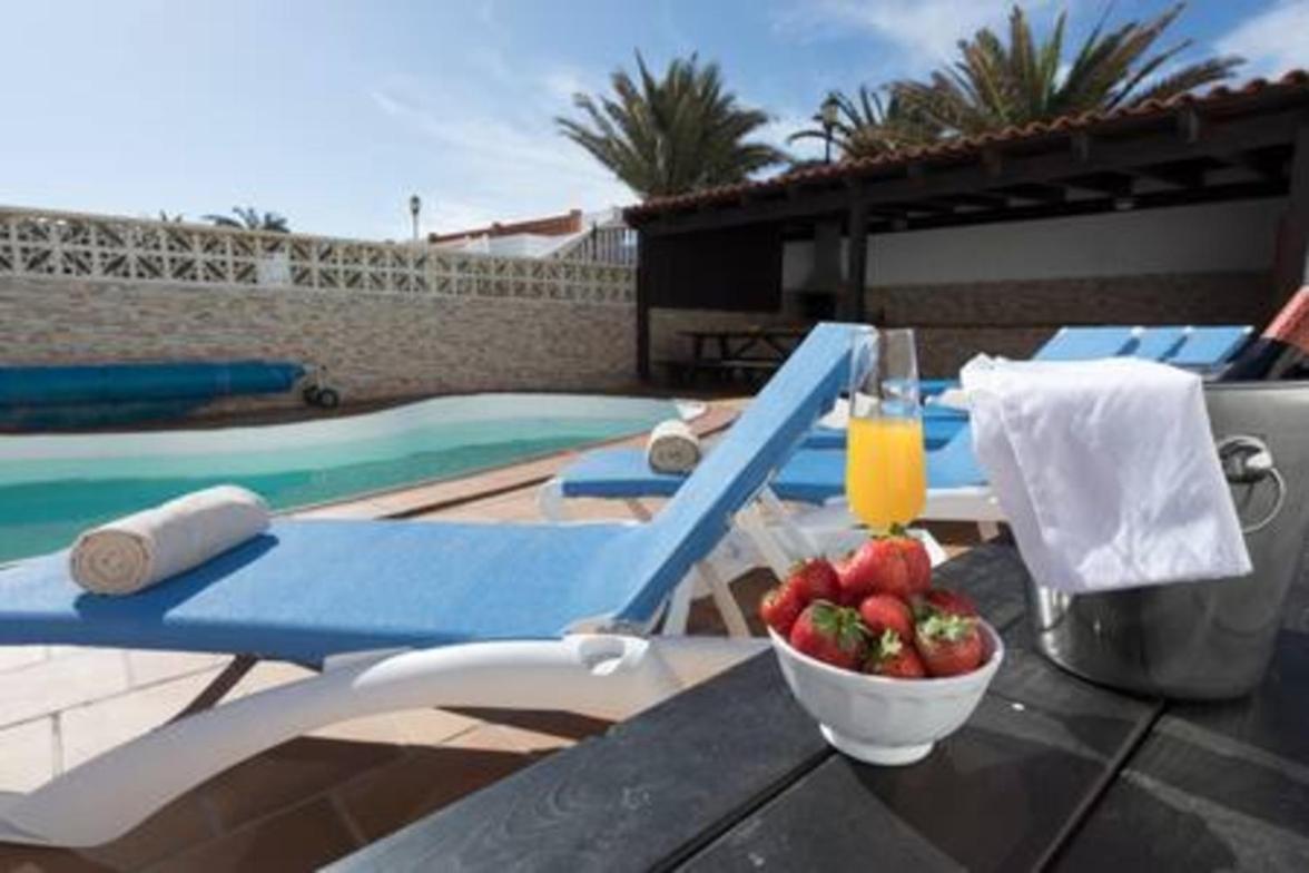 Corralejo Beach Villa San Antonio- Private Heated Pool, Breathtaking Sea View, Bbq, Fast Wifi By Amazzzing Travel Eksteriør billede