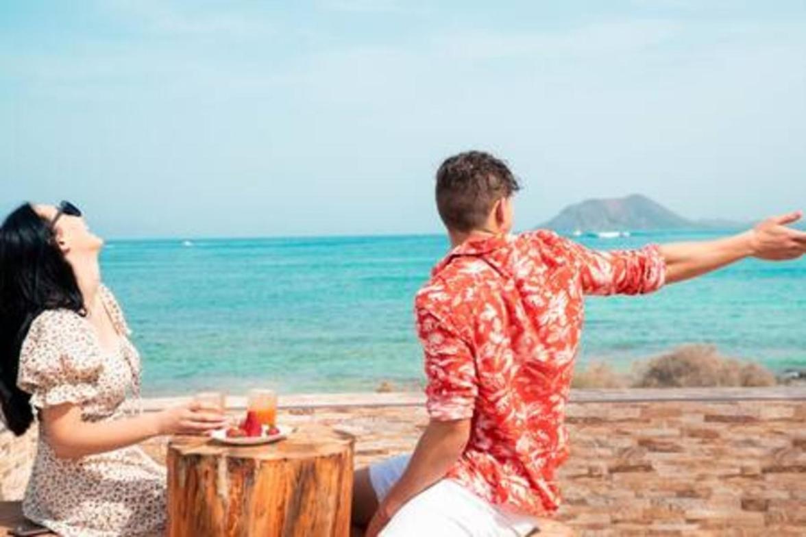Corralejo Beach Villa San Antonio- Private Heated Pool, Breathtaking Sea View, Bbq, Fast Wifi By Amazzzing Travel Eksteriør billede